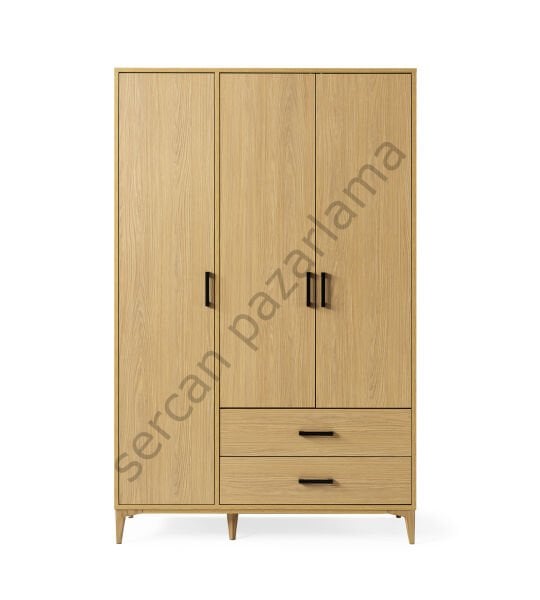 3753 - Nova Üç Kapaklı Dolap - Klimt