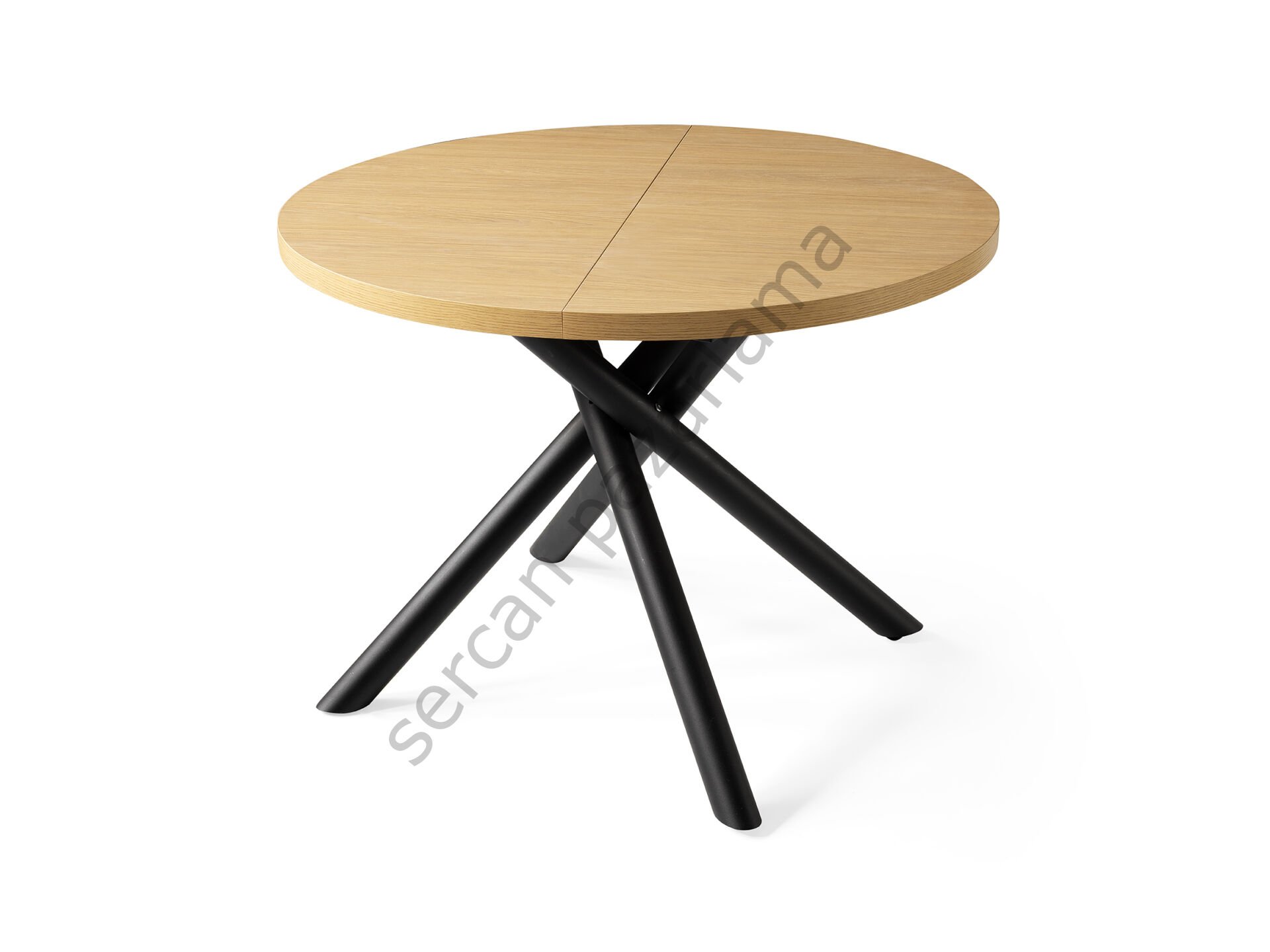 1197 - Ritim Masa Ø104 - Klimt/Siyah