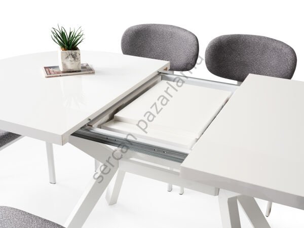1213 - Haliç Masa 82x138 - Beyaz