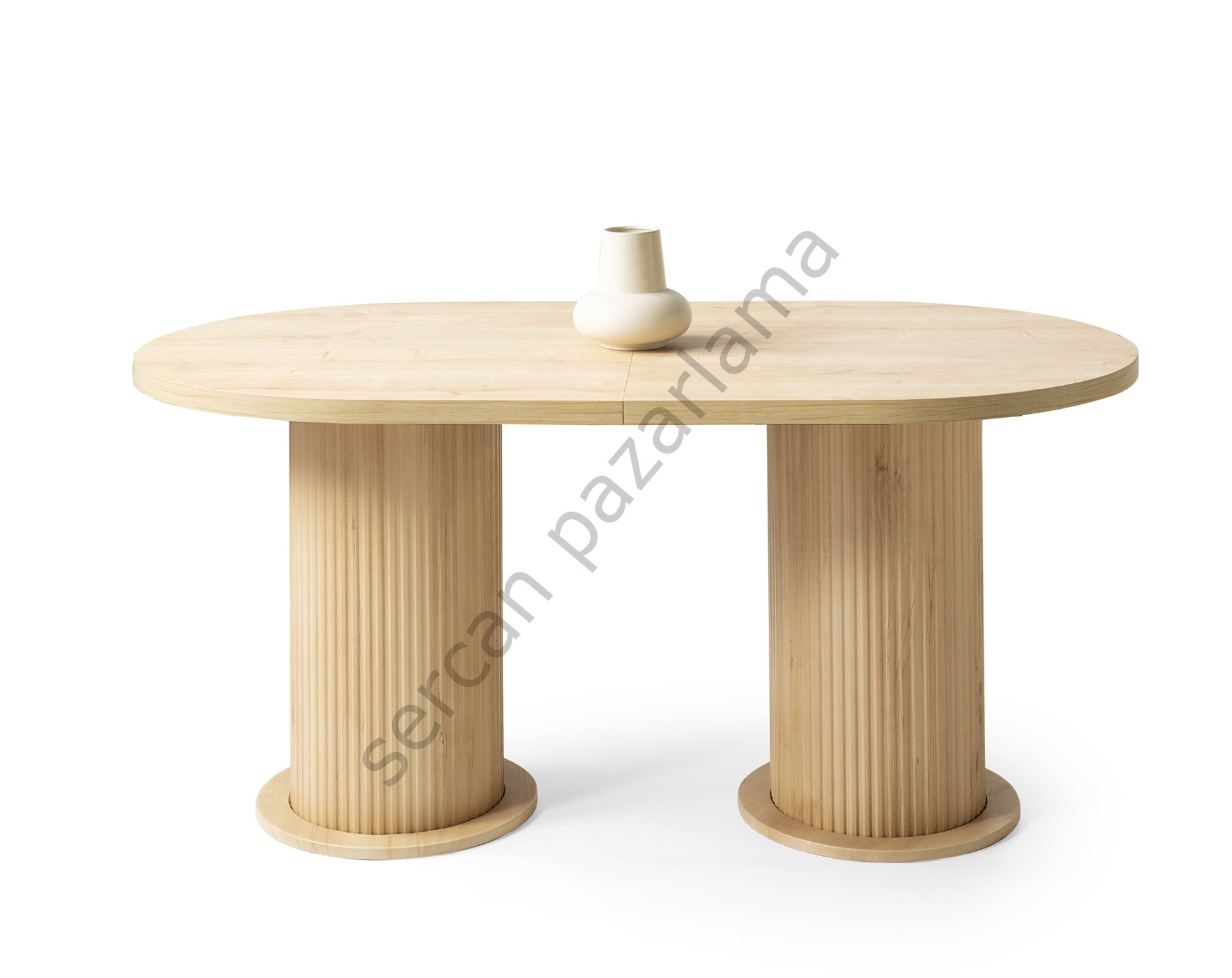 1433 - Lilyum Masa 90x160 - Meşe