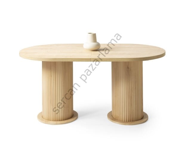 1433 - Lilyum Masa 90x160 - Meşe