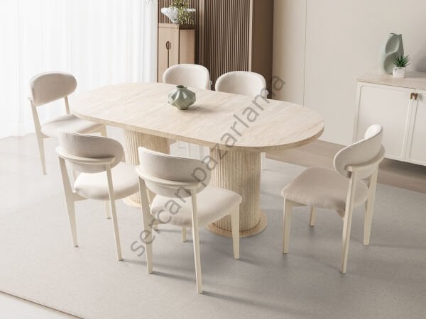 1432 - Stil Masa 90x160 - Traverten