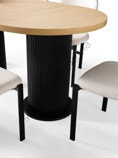 1437 - Lilyum Masa 90x160 - Klimt/Siyah