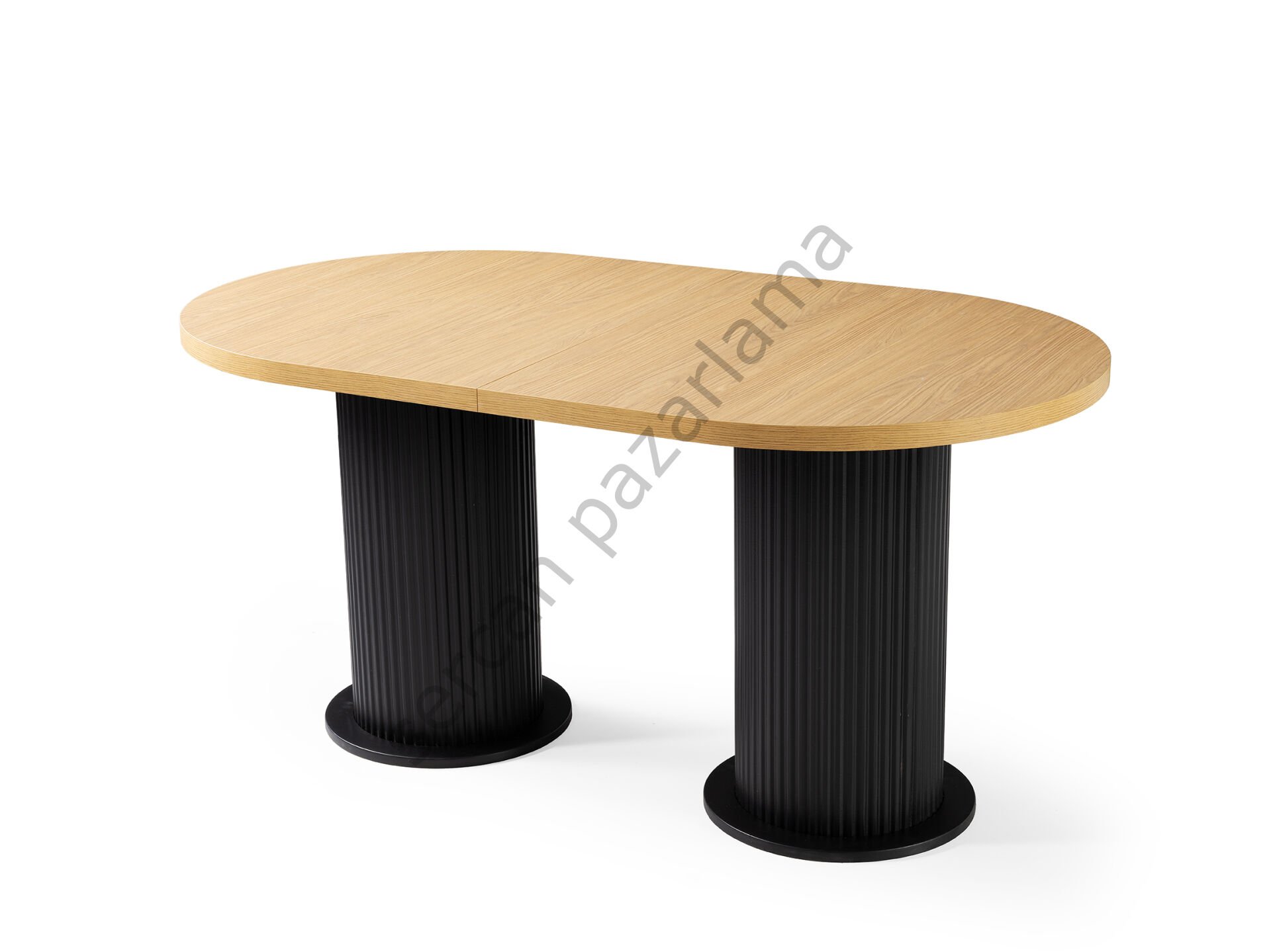 1437 - Lilyum Masa 90x160 - Klimt/Siyah