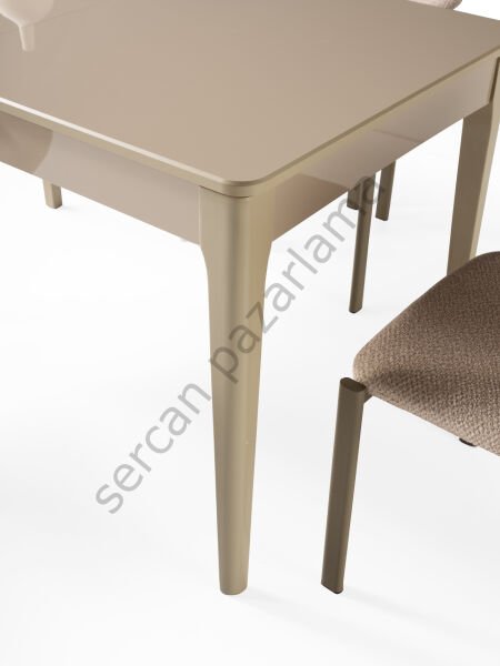 1275-2238 - Paris Masa Sandalye Takımı - Cappucino
