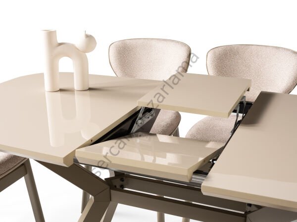 1473-2291 - Roma Masa Sandalye Takımı - Cappucino