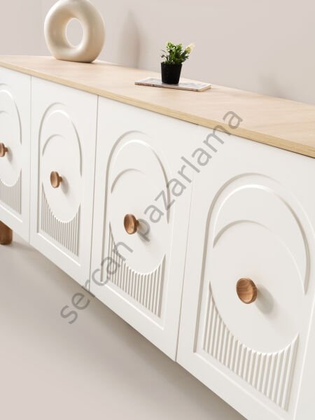 Orion Yemek Odası - Ekru/Meşe