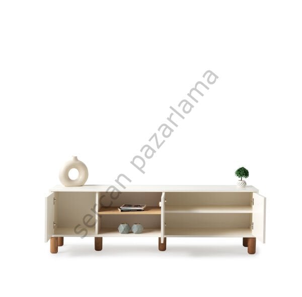 3581 - Hira Tv Ünitesi - Ekru