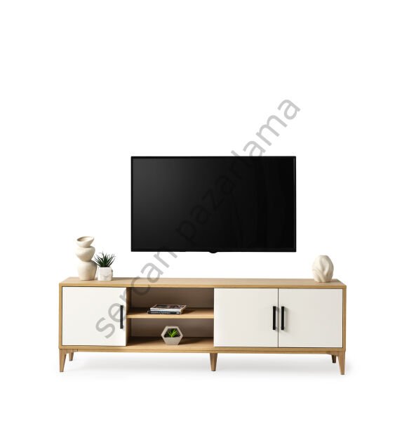 3587 - Nova Tv Ünitesi - Klimt/Ekru