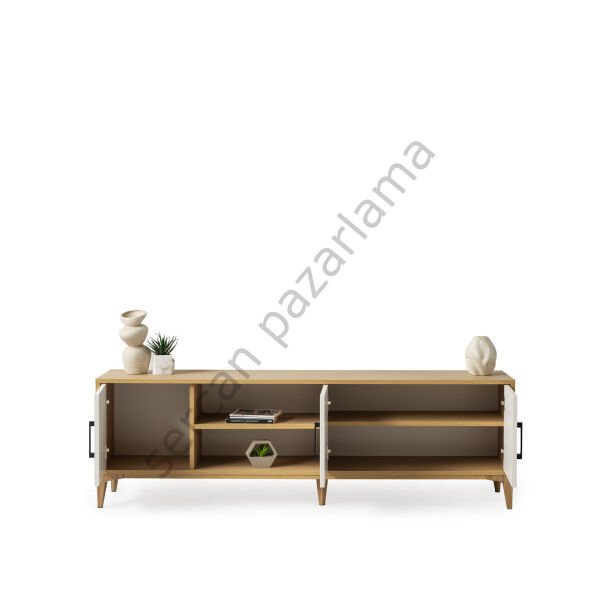 3587 - Nova Tv Ünitesi - Klimt/Ekru