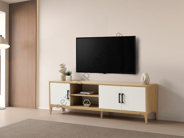 3587 - Nova Tv Ünitesi - Klimt/Ekru