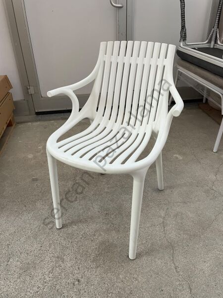 2156 - Monaco Plastik Sandalye - Beyaz