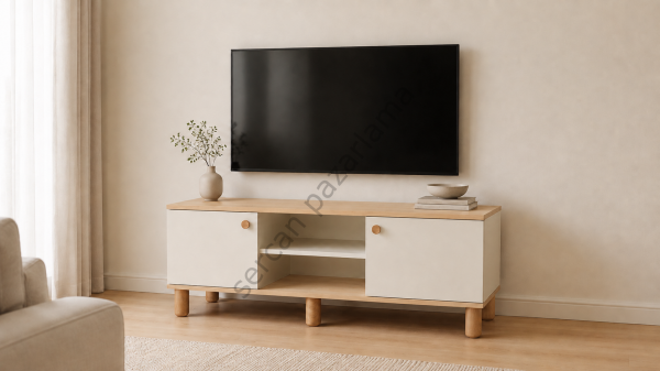3468 - Carina Tv Sehpası - Aytaşı / Meşe