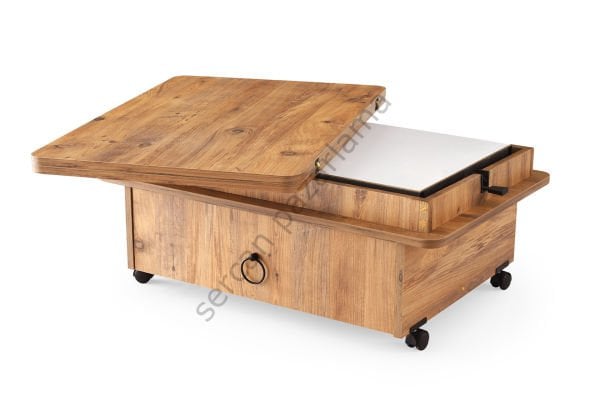 4762 - İtalyan Akıllı Sehpa - Çam