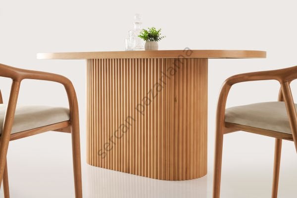 7131-2039 - Asos Masa Sandalye Takımı - Kayın/Naturel